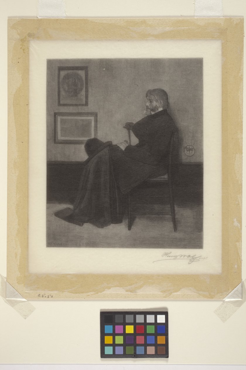 Thomas Carlyle (tregravering) av American School