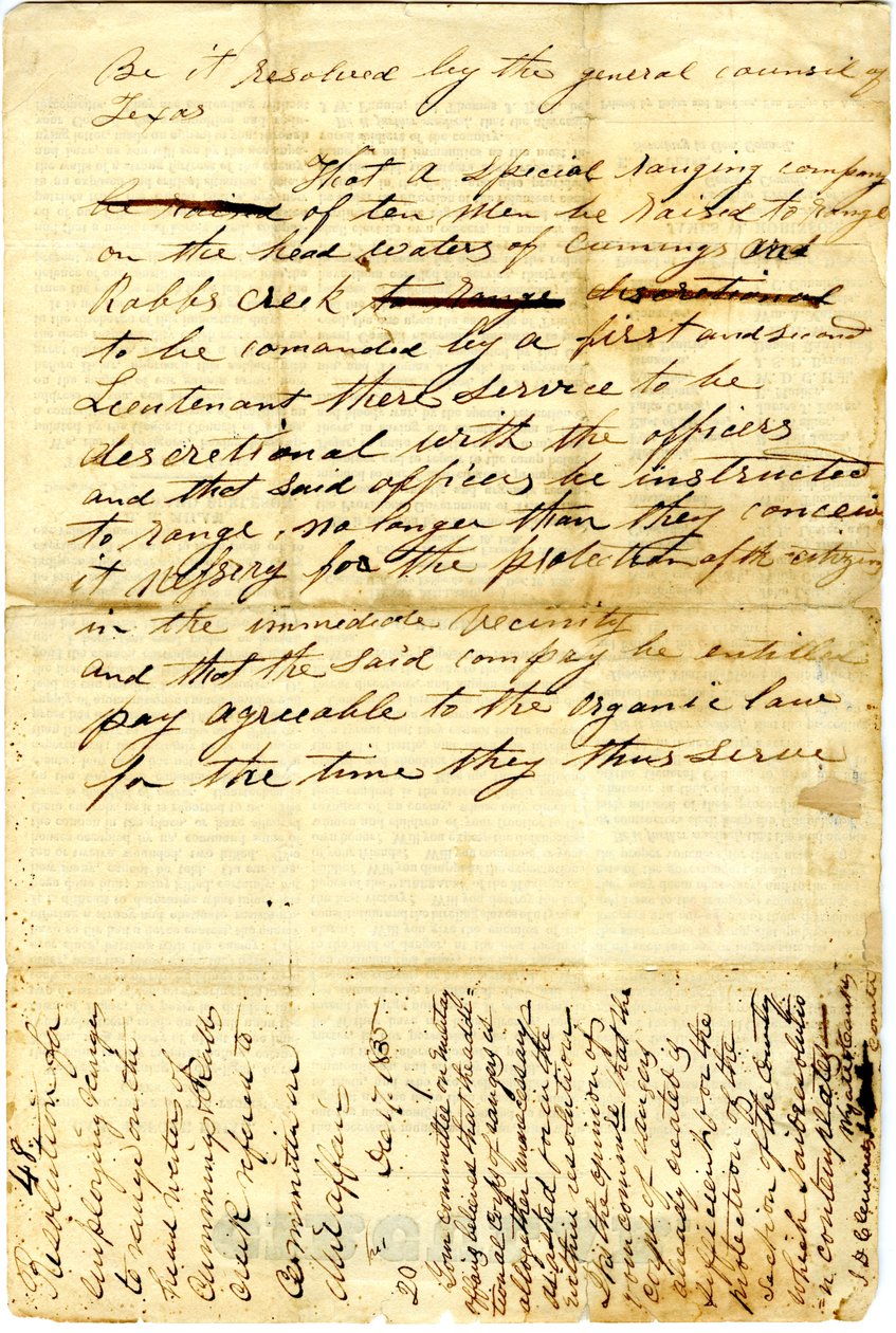 Til The People of Texas om: beleiring av meksikansk garnison ved San Antonio de Bexar, 10. desember 1835 av American School