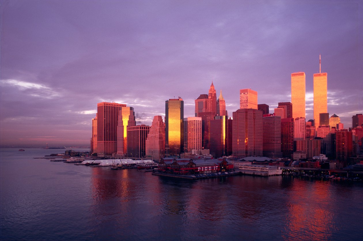 Utsikt mot finansdistriktet over East River av American School
