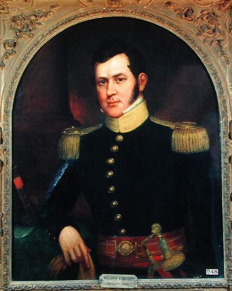 William Bradford (1815-85) (olje på lerret) av American School