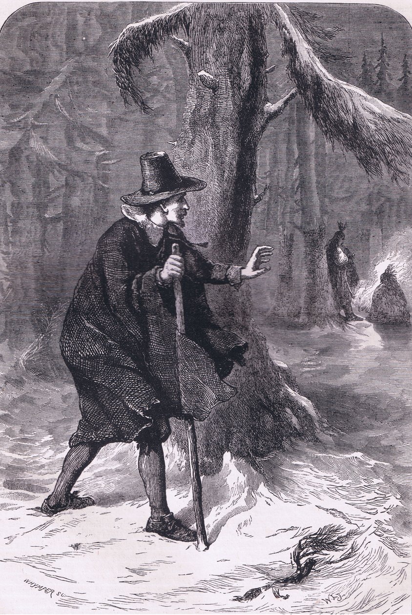 William in the forest, illustrasjon fra Cassell