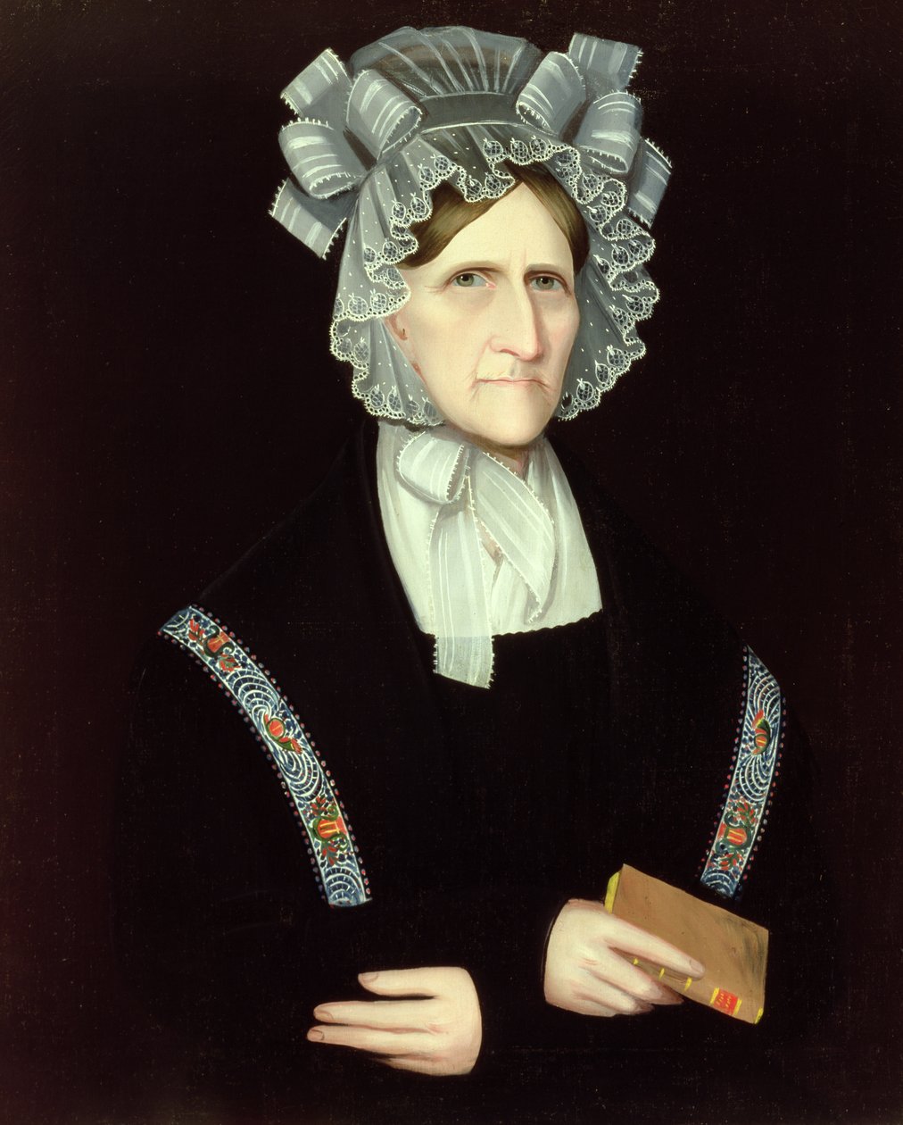 Portrett av Katherine Salisbury Newkirk Hickok, ca. 1825 av Ammi Phillips