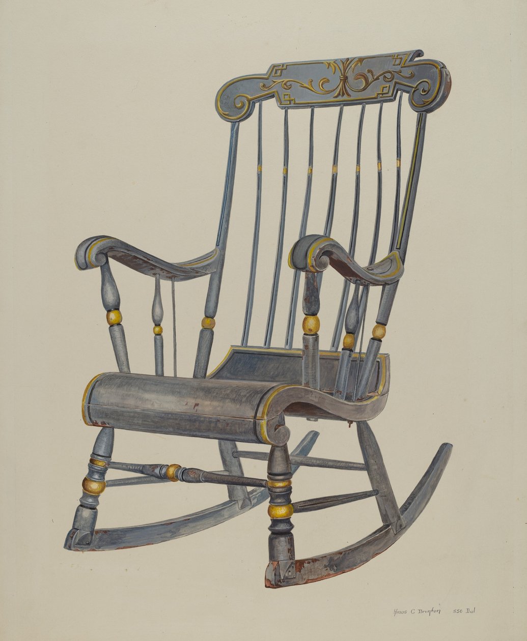 Gyngestol av Amos C. Brinton