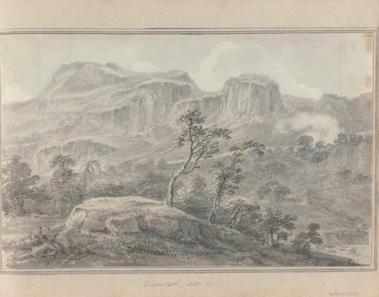 Visninger i England, Skottland og Wales: Watenlath, 30. august 1802 av Amos Green