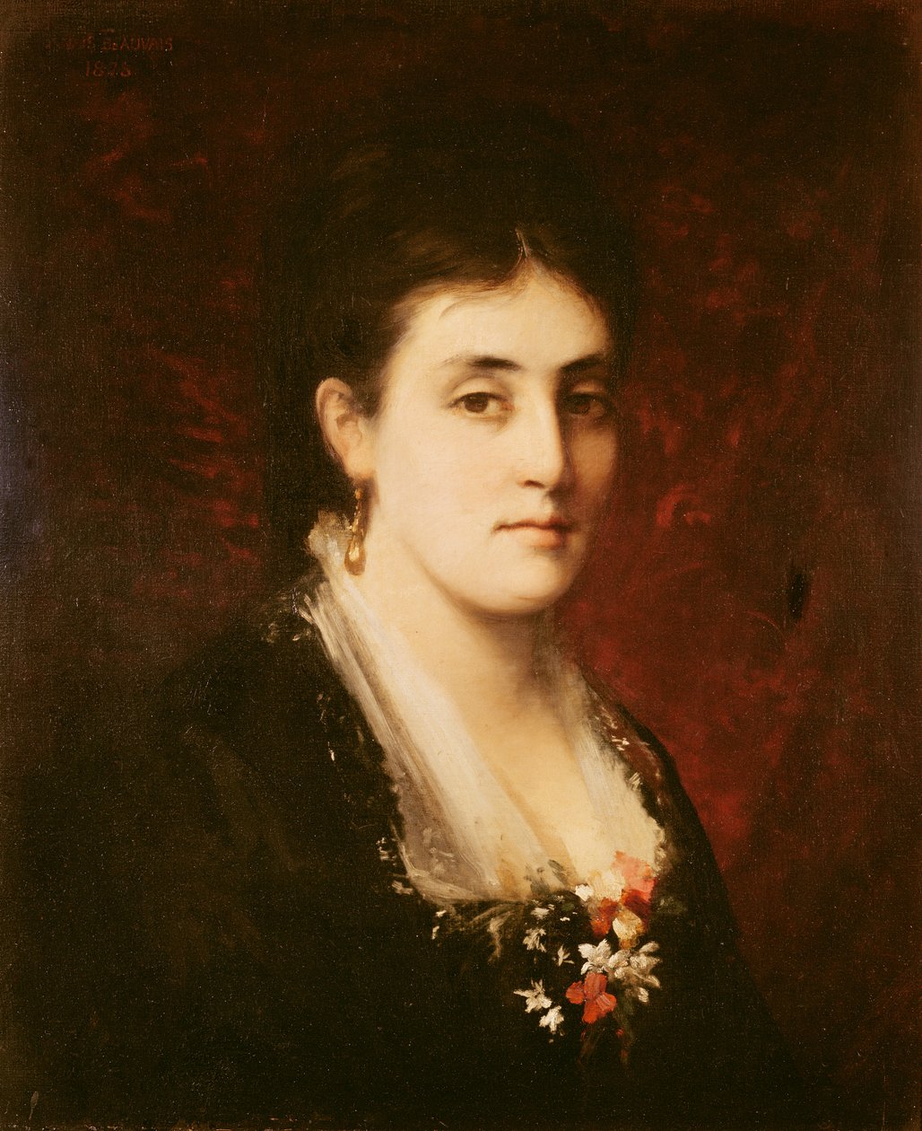 Madame Adrien Proust, 1880 av Anaïs Beauvais