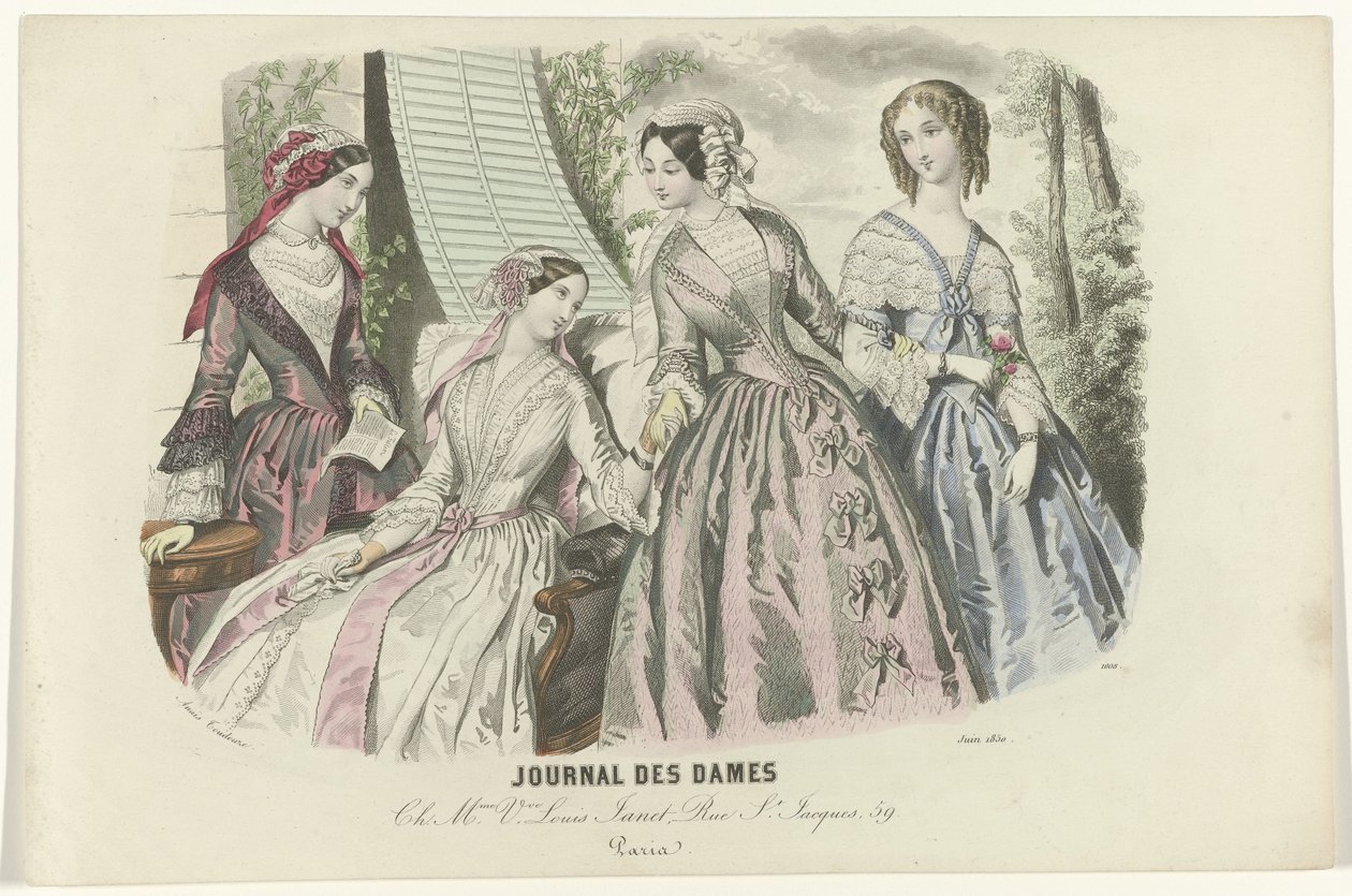 Journal des Dames, juni 1850, nr. 1608: Ch. Mme Louis Janet (...) av Anaïs Colin Toudouze
