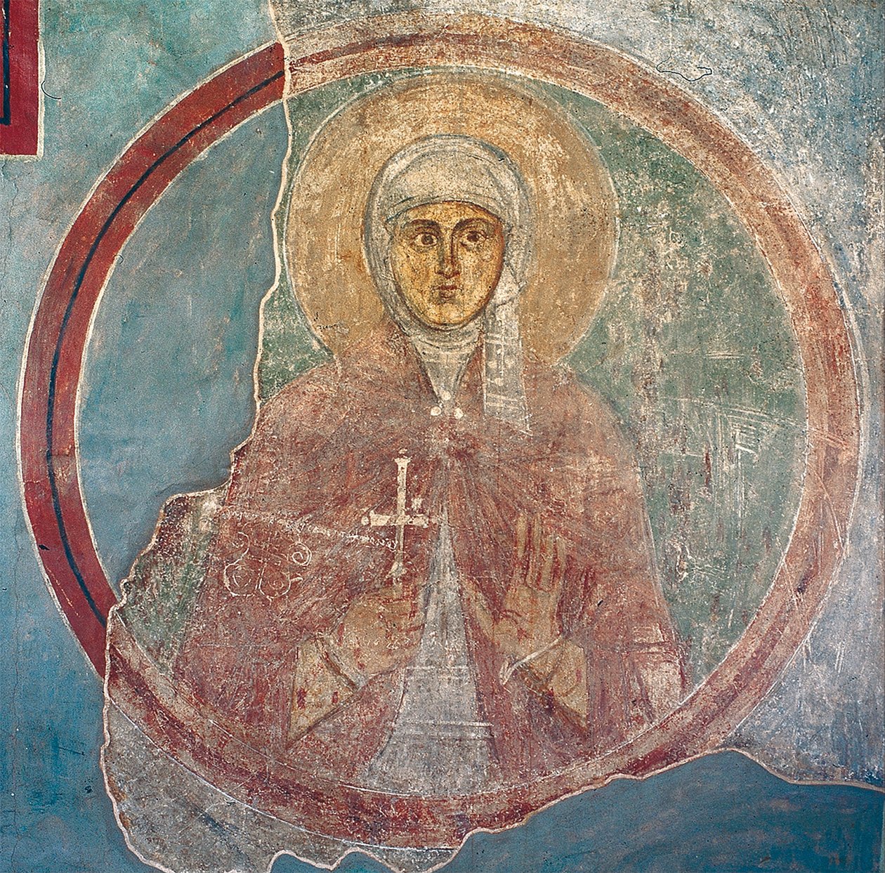 Saint Sophia av Ancient Russian frescos
