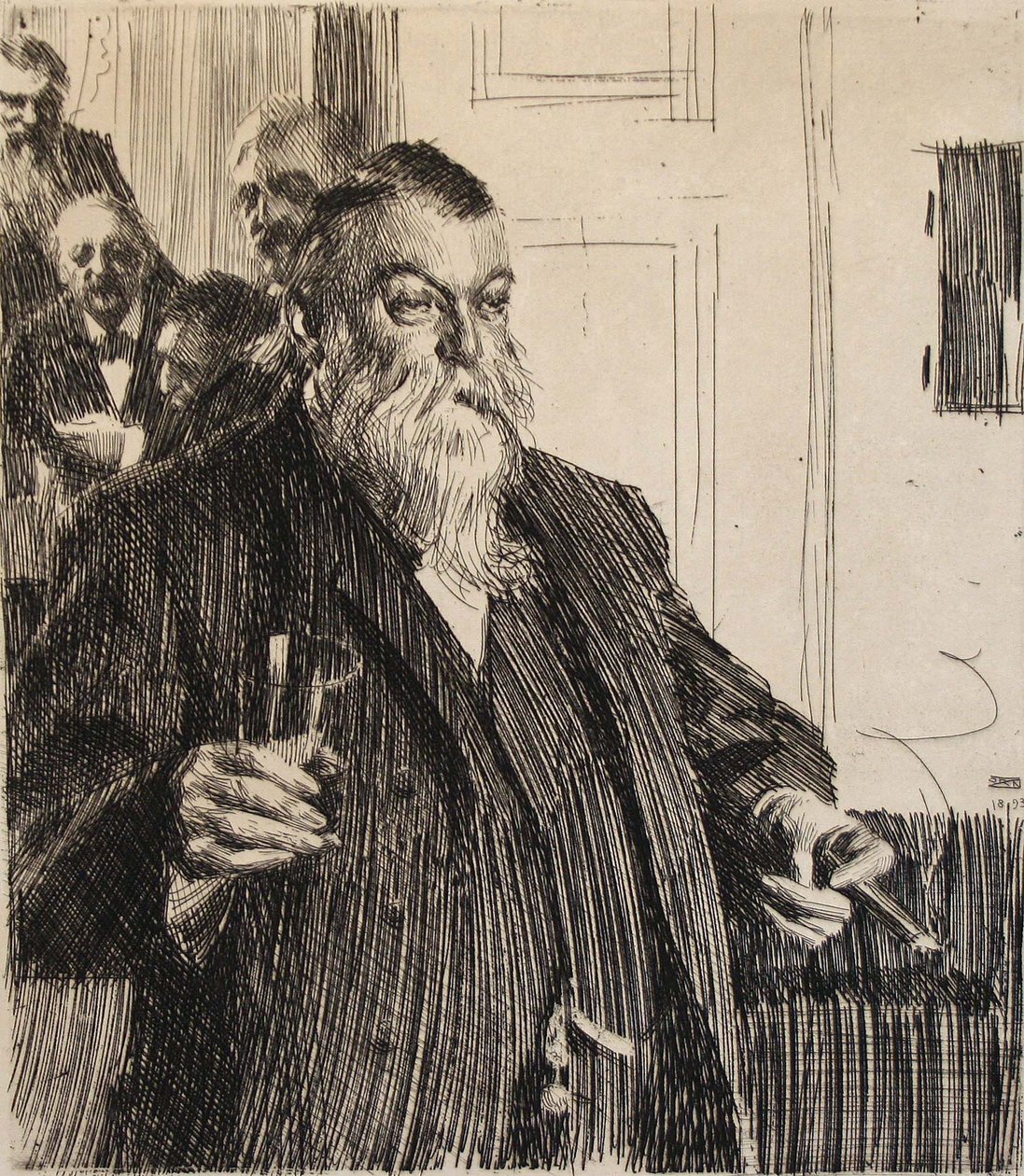 En skål av Anders Leonard Zorn