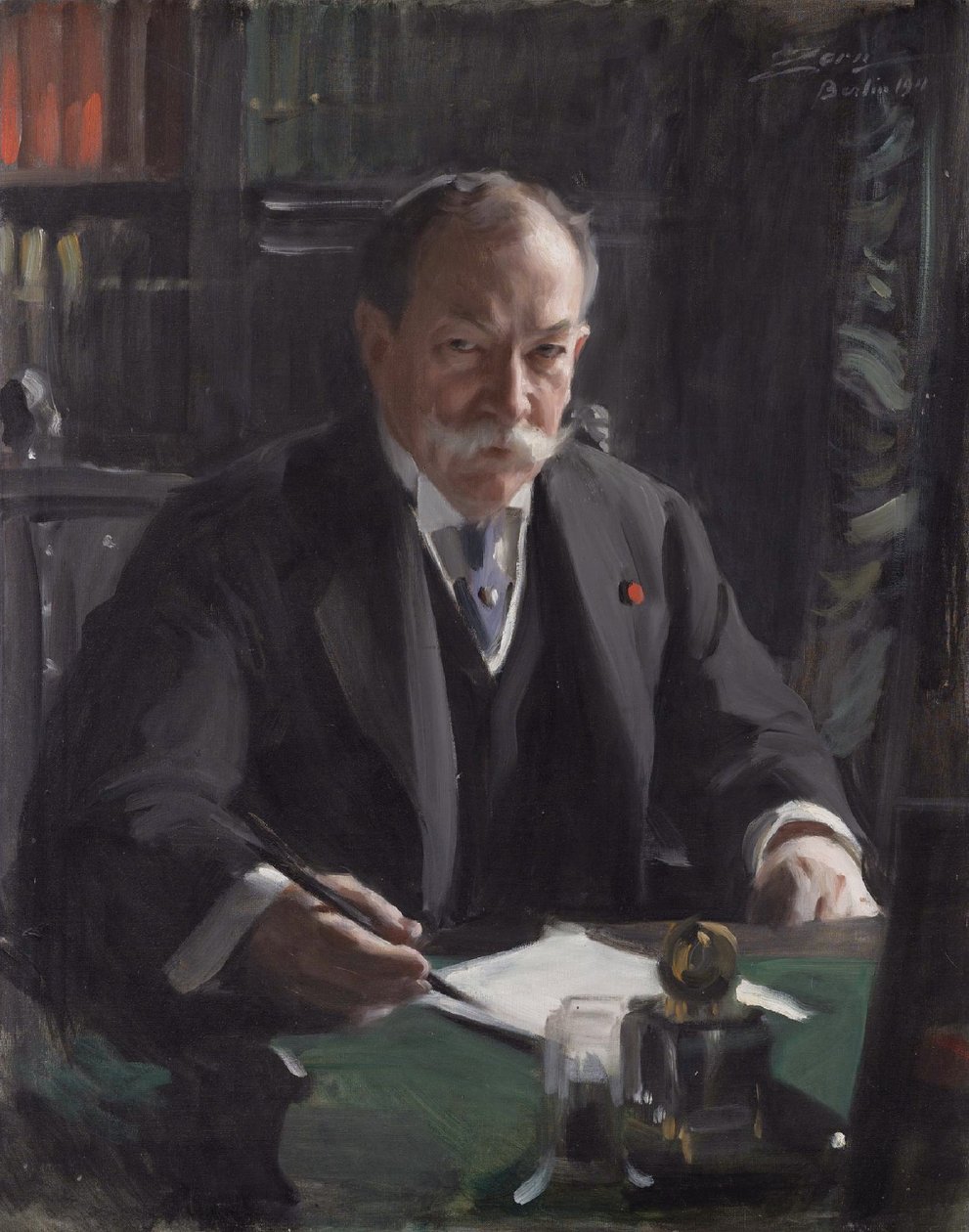 Ambassadør David Jayne Hill av Anders Leonard Zorn