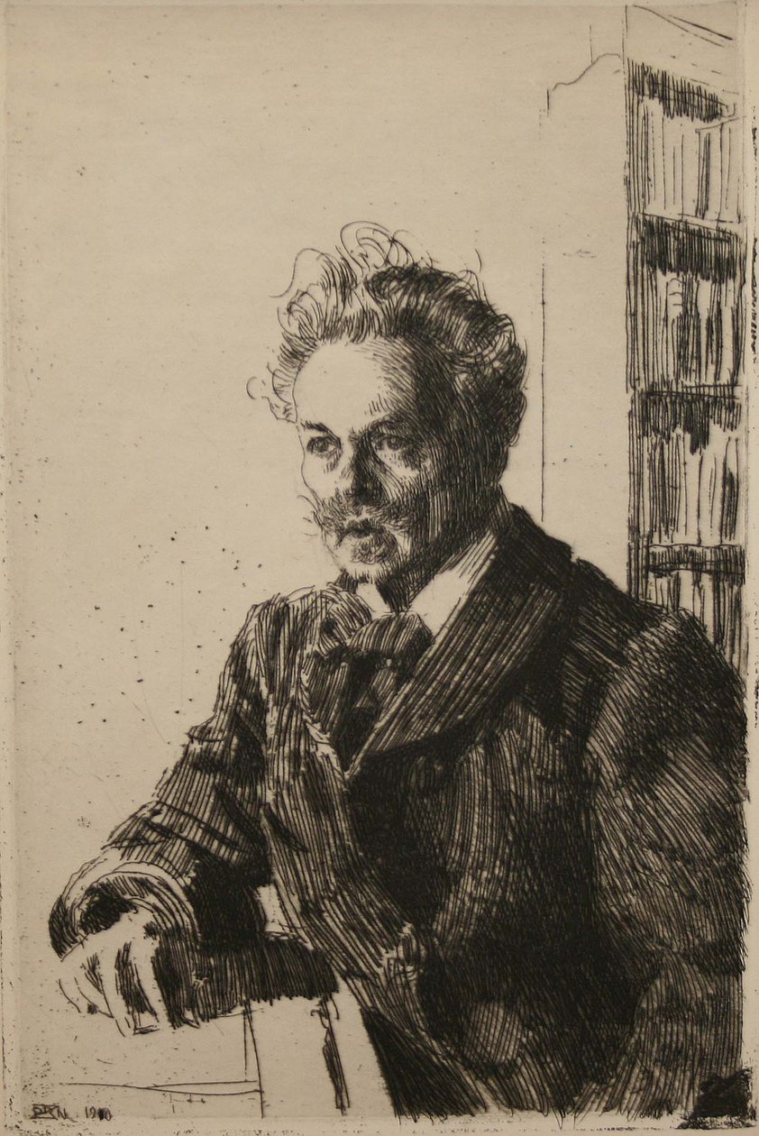 August Strindberg av Anders Leonard Zorn