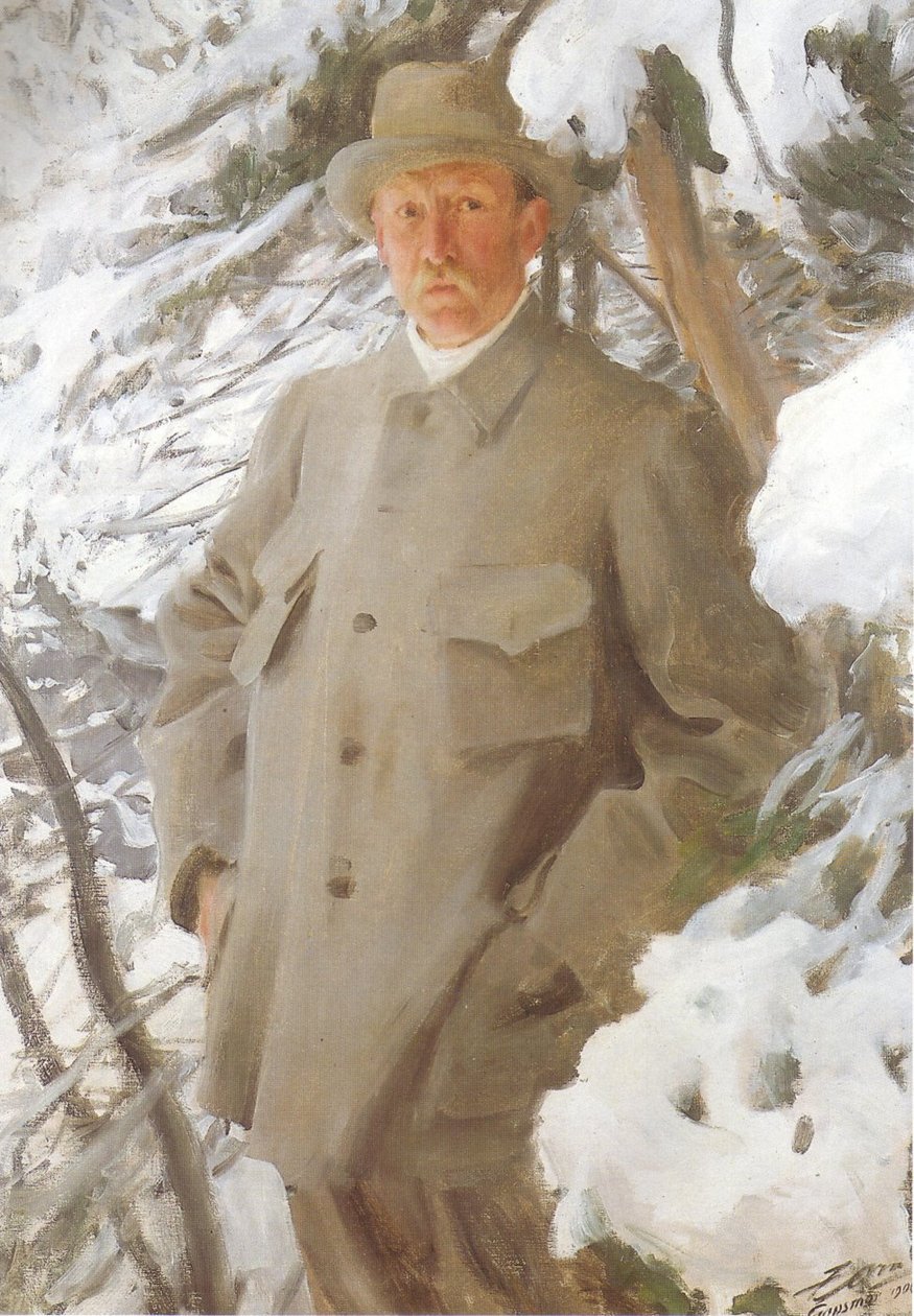 Bruno Liljefors av Anders Leonard Zorn