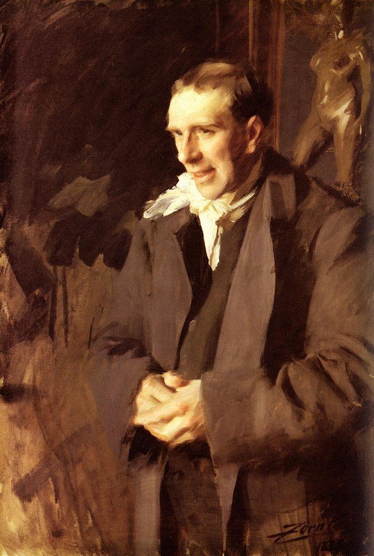 Coquelin Cadet av Anders Leonard Zorn