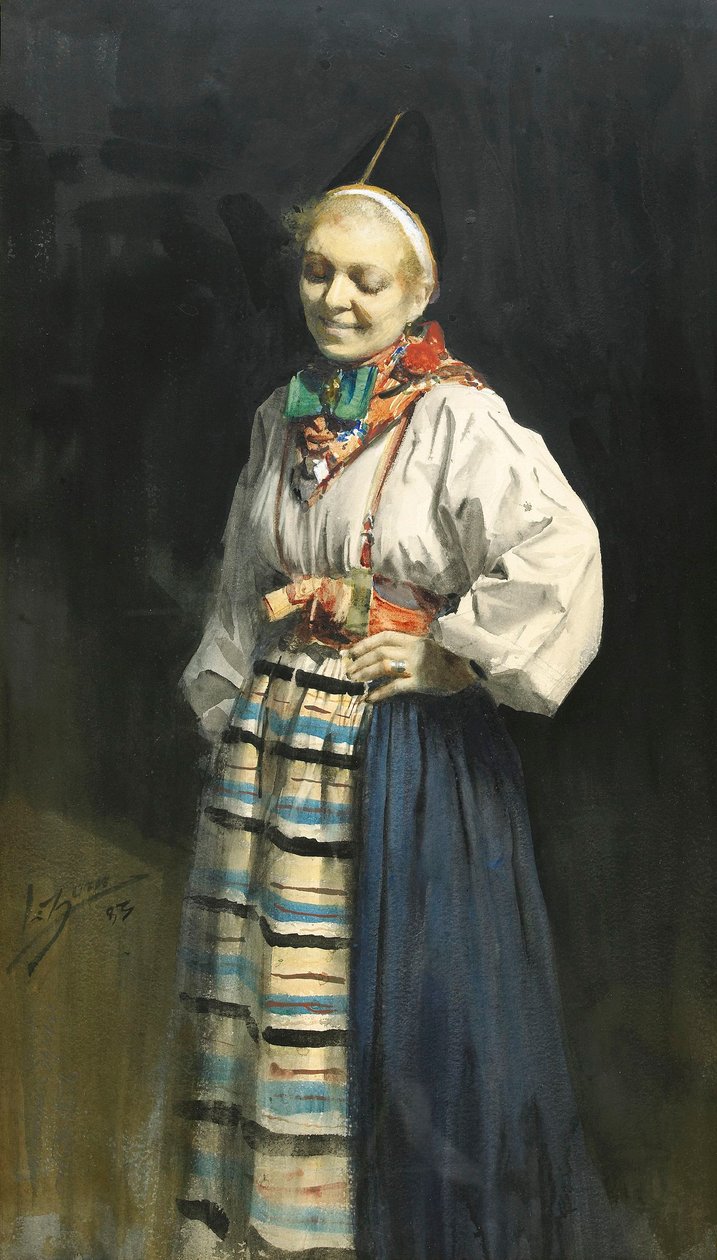 Dalekarljente fra Rättvik av Anders Leonard Zorn