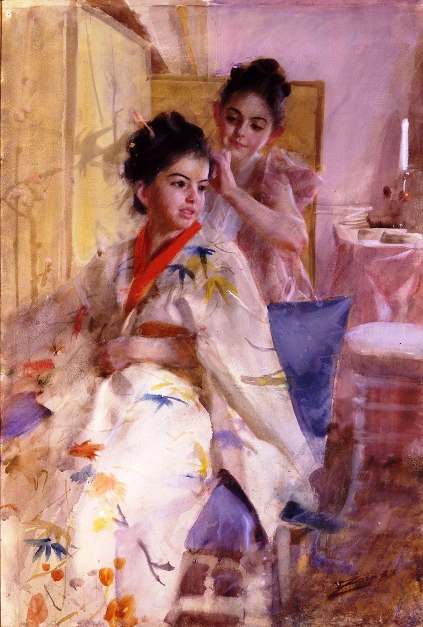 Frøken Salomon av Anders Leonard Zorn
