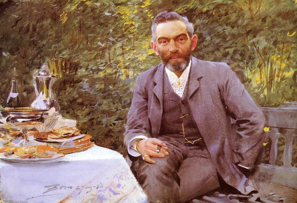 Frokost i det grønne av Anders Leonard Zorn