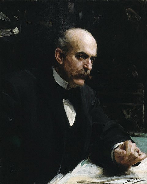 Halsey Cooley Ives av Anders Leonard Zorn