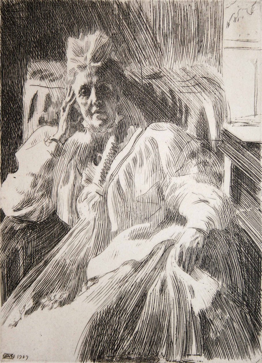 Dronning Sofia av Anders Leonard Zorn