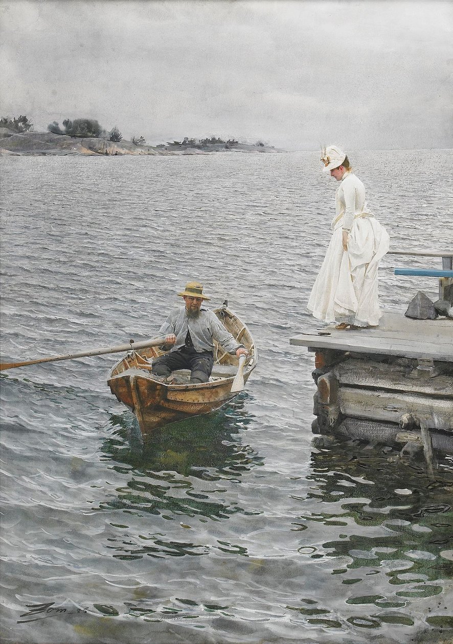 Sommermoro av Anders Leonard Zorn