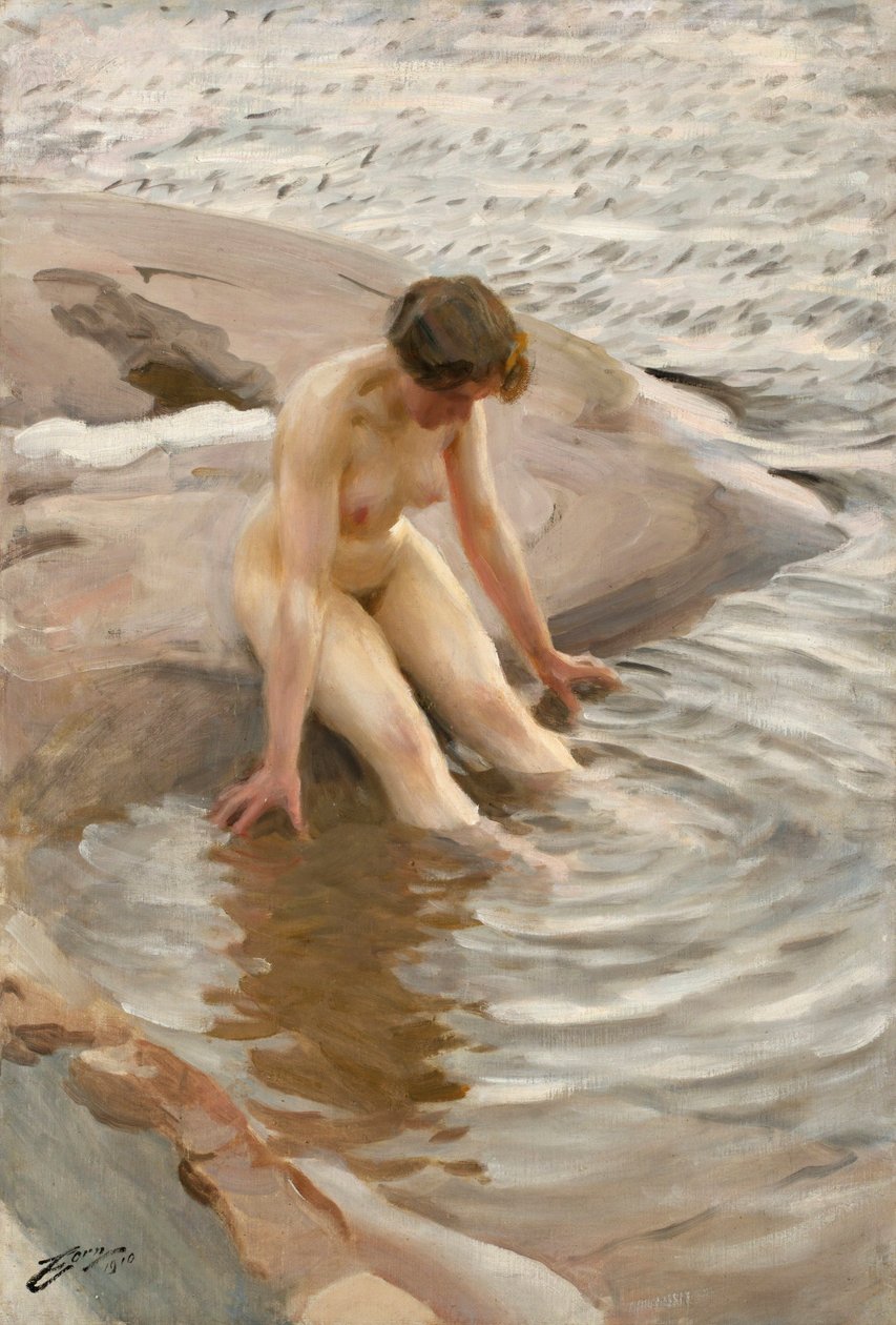 Våt av Anders Leonard Zorn
