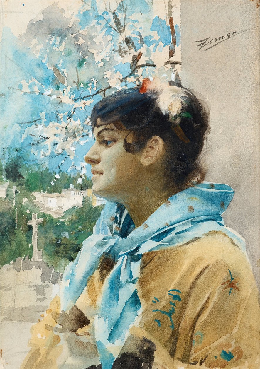 Spania og profil I av Anders Leonard Zorn