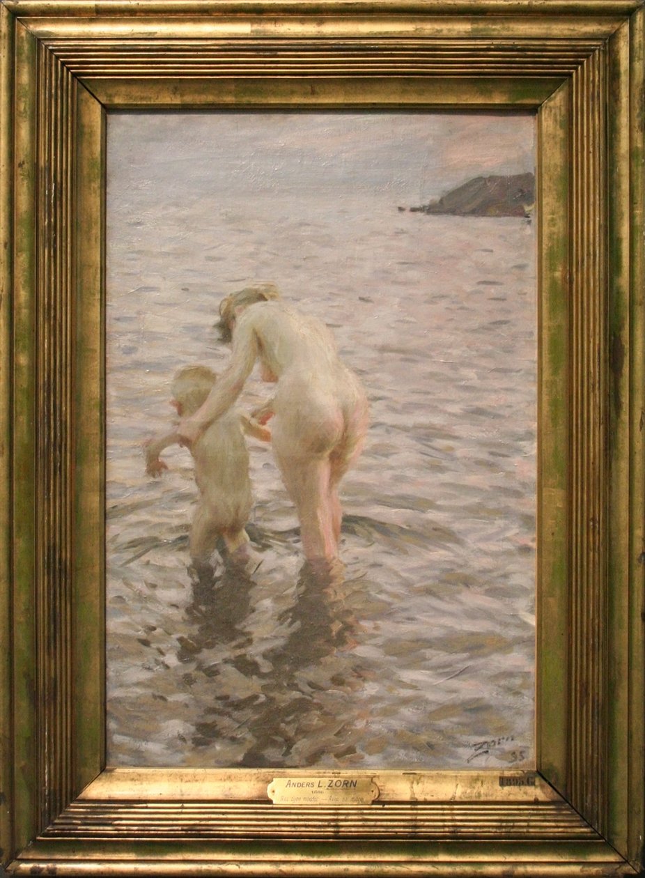 Med mor av Anders Leonard Zorn