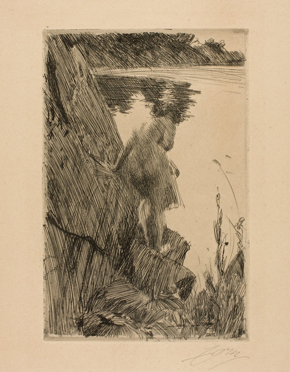 Badende av Anders Leonard Zorn