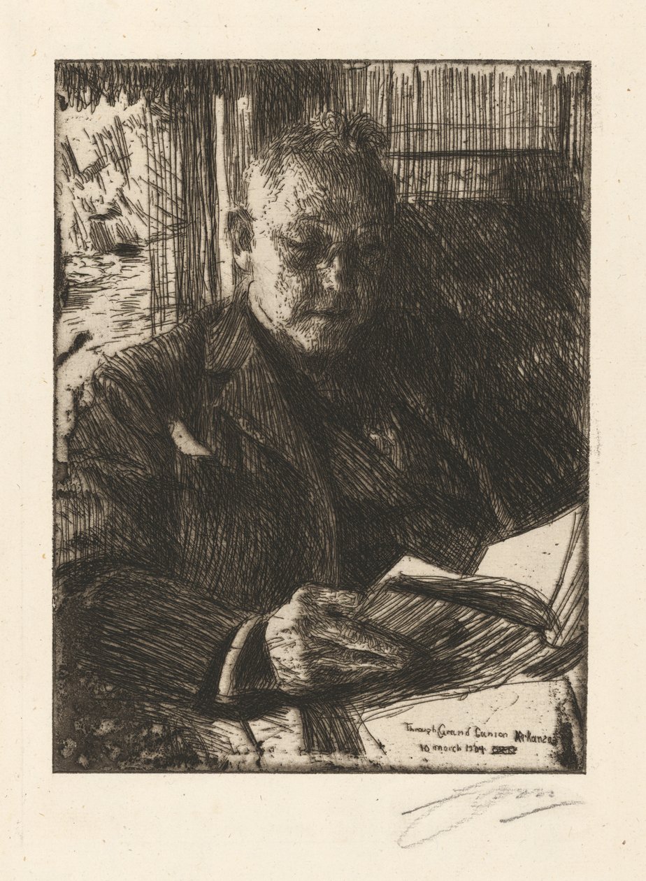 Charles Deering av Anders Leonard Zorn