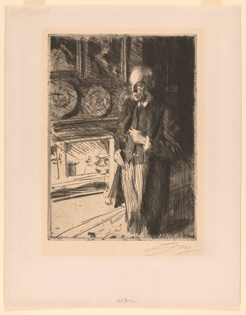 Henry Gurdon Marquand av Anders Leonard Zorn