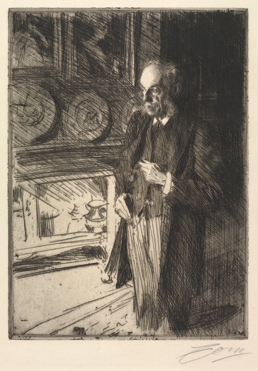 Herny Marquand, 1893. av Anders Leonard Zorn