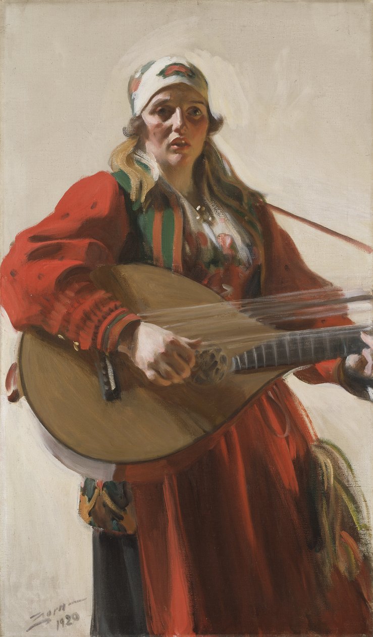 Home Tunes, 1920 av Anders Leonard Zorn