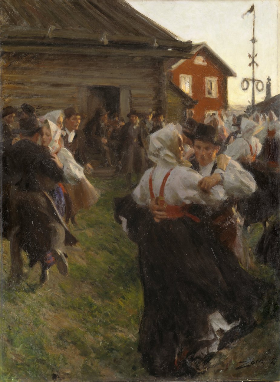 Midtsommerdans av Anders Leonard Zorn