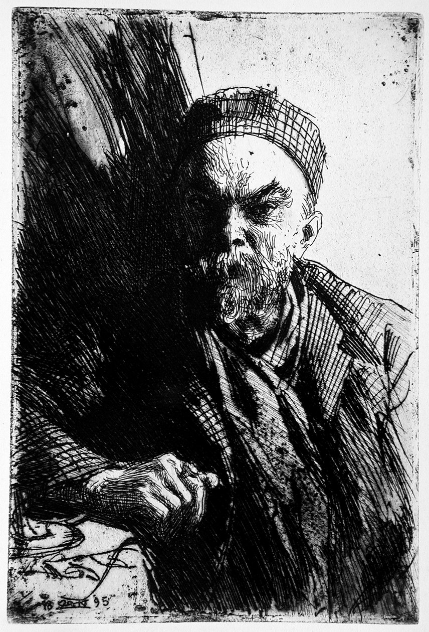 Paul Verlaine av Anders Leonard Zorn