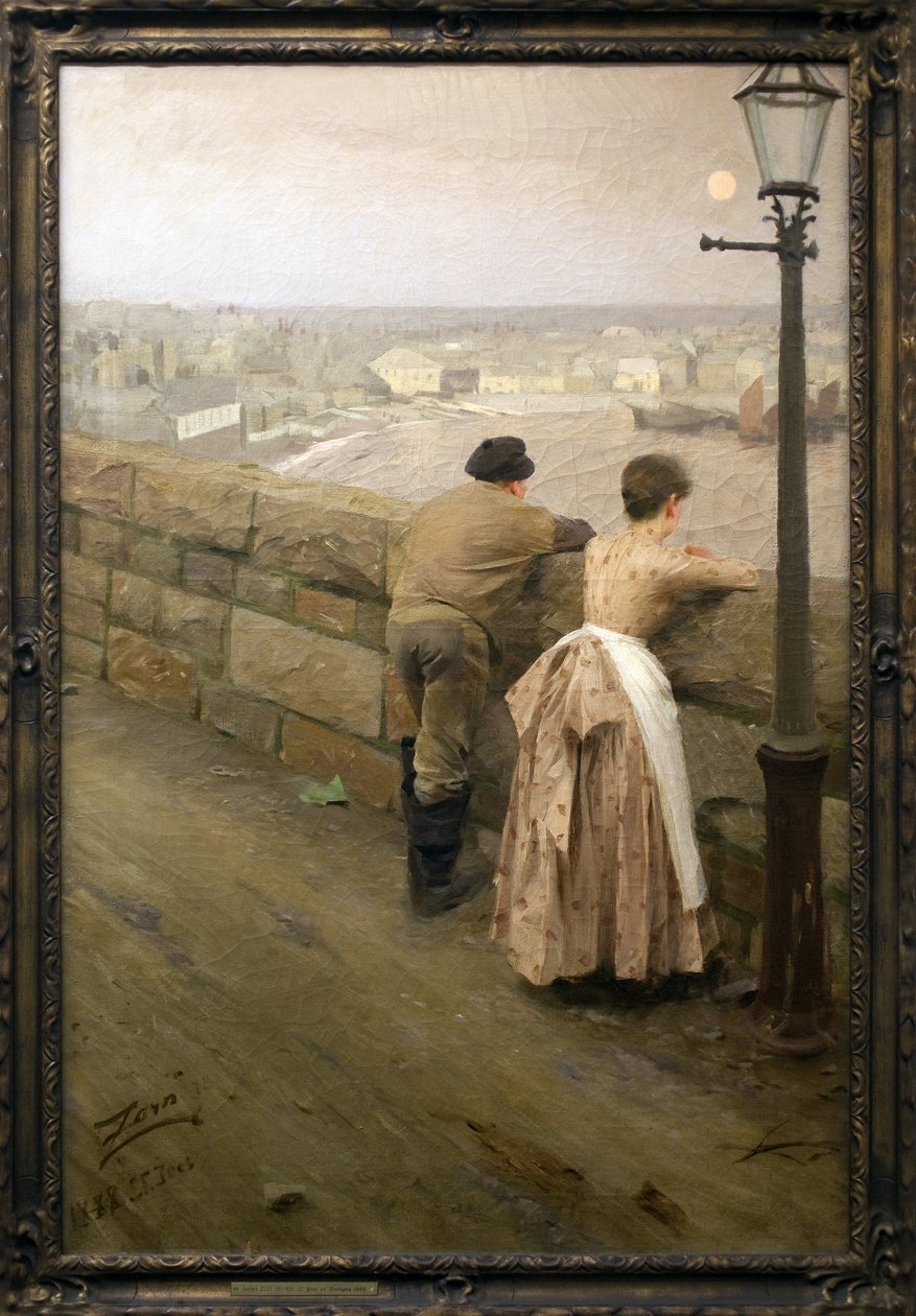 Pecheurs av Saint Yves (Morbihan). Maleri av Anders Zorn (1860-1920), olje på lerret, slutten av 1800- og 1900-tallet. Museum of Fine Arts i Pau. av Anders Leonard Zorn