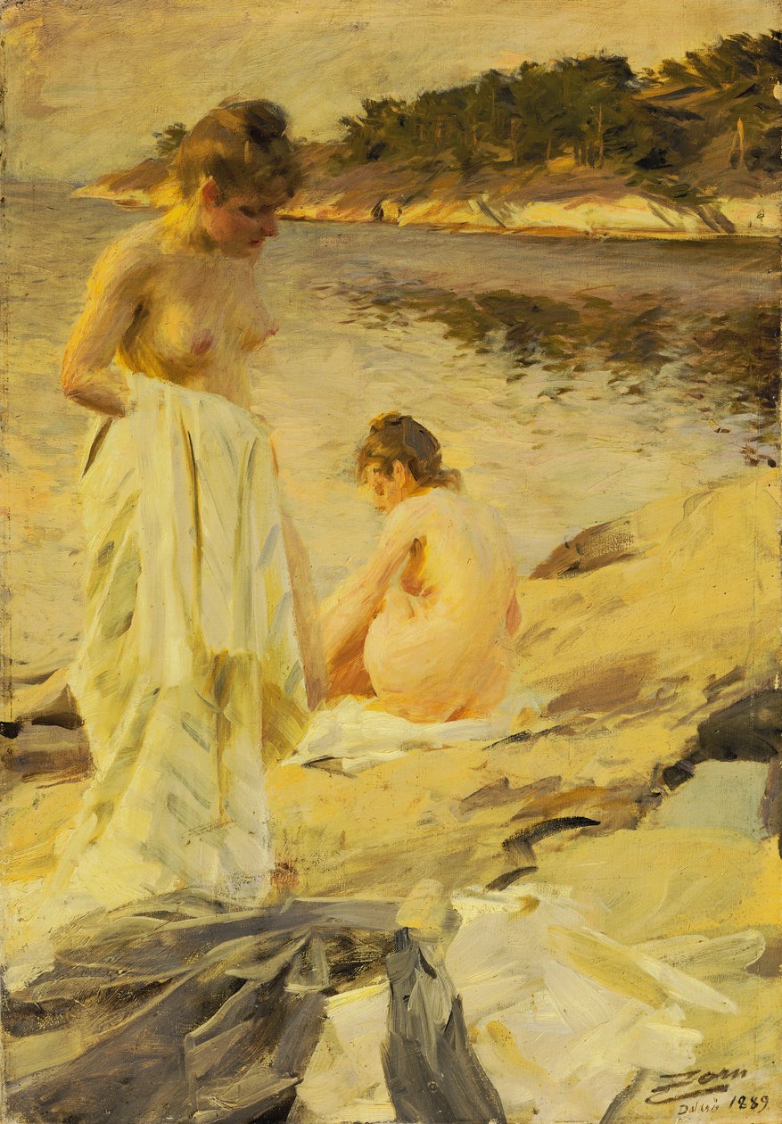 The Baders, 1889 av Anders Leonard Zorn