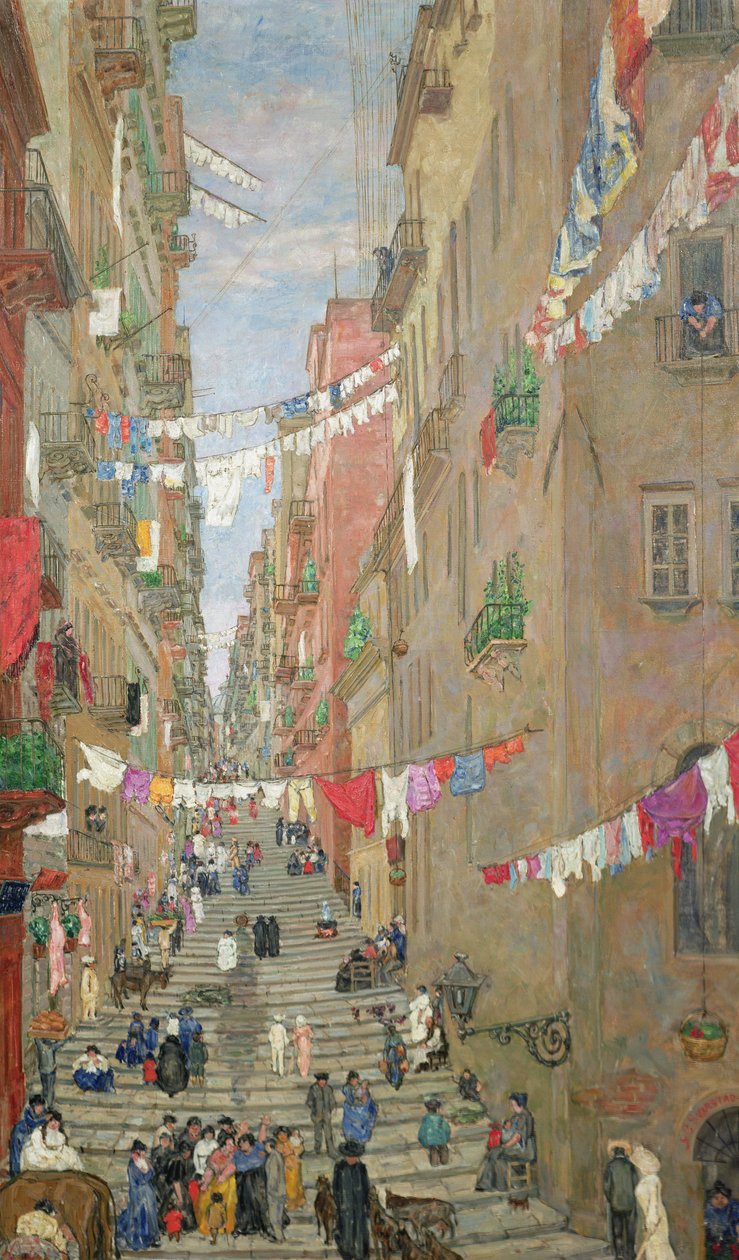 Pallonetto di Santa Lucia, Napoli av Anders Svarstad