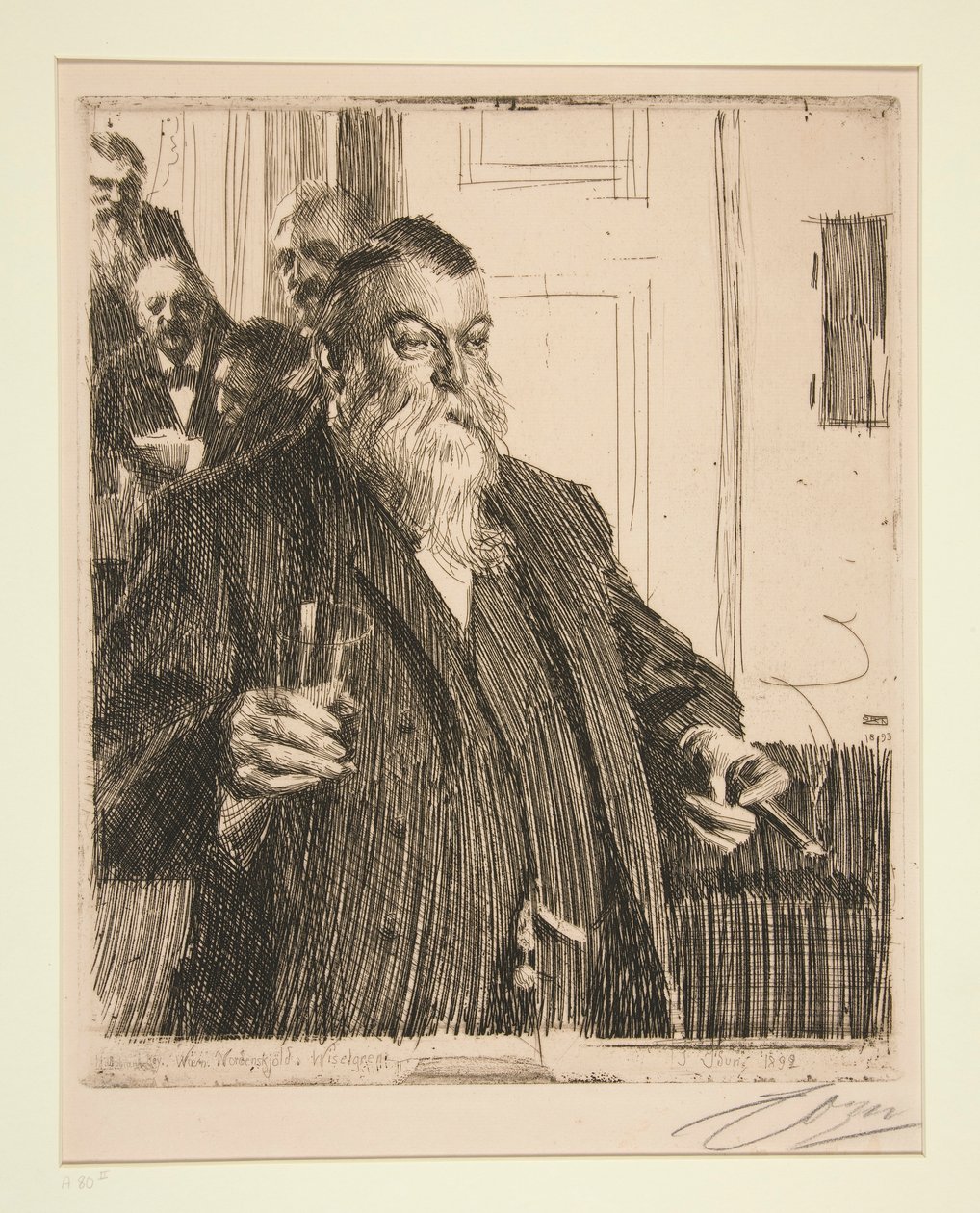 En Toast II av Anders Leonard Zorn