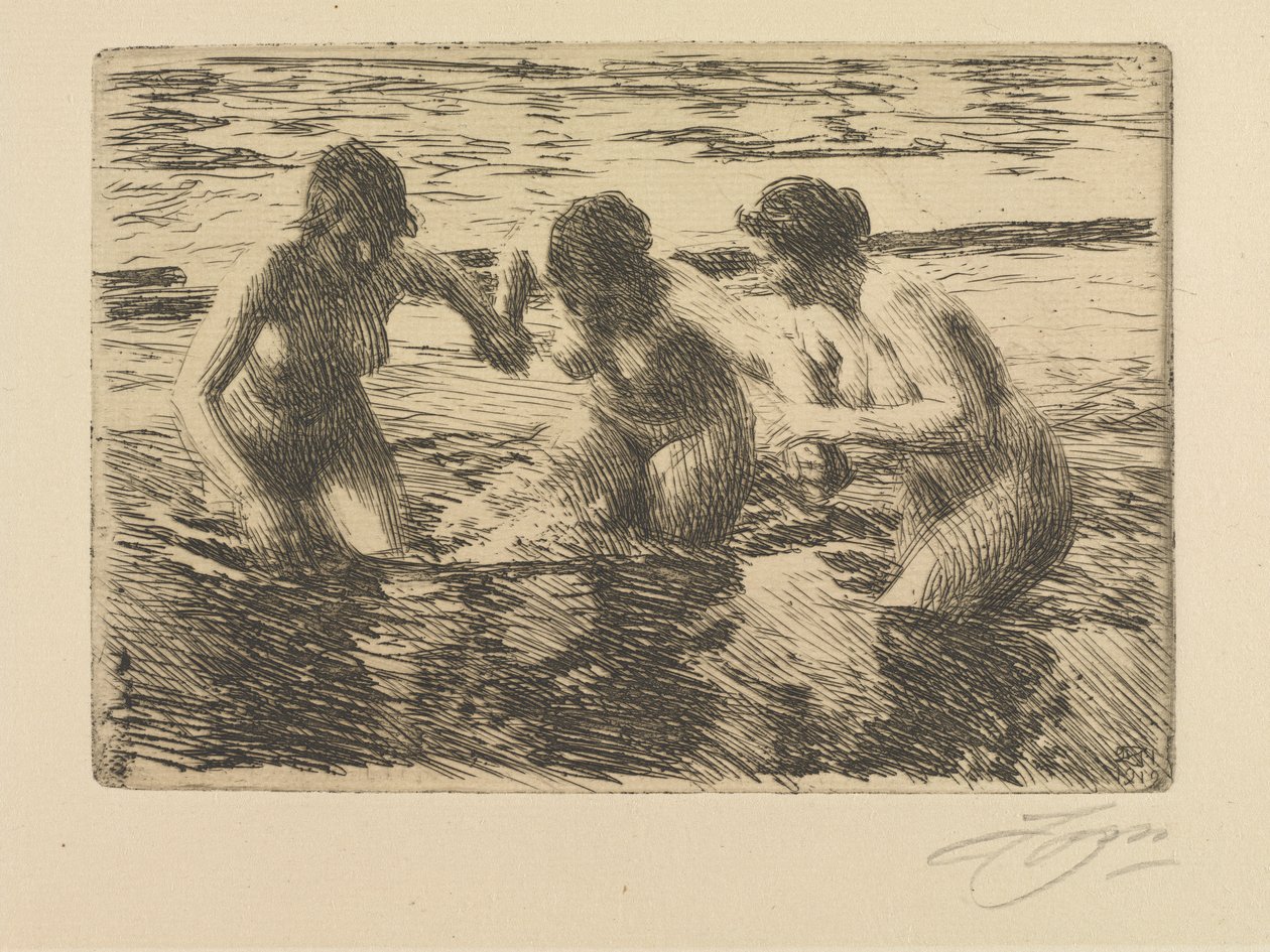 Mot strømmen av Anders Zorn