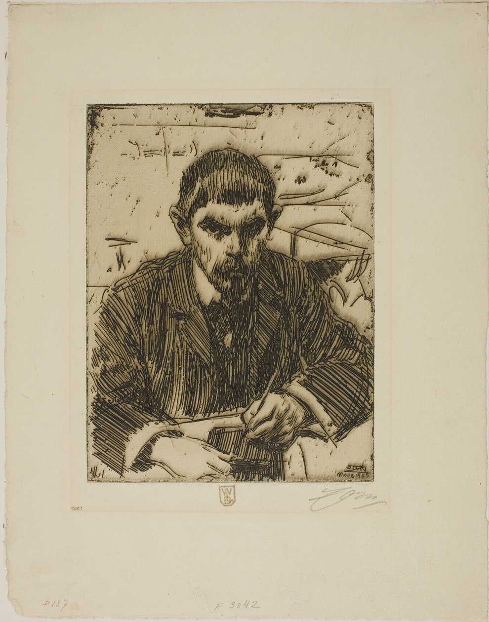 Albert Engstrøm av Anders Zorn