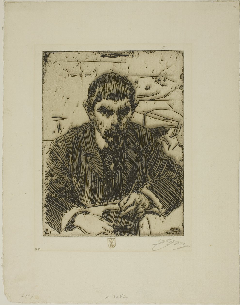 Albert Engstrøm av Anders Leonard Zorn