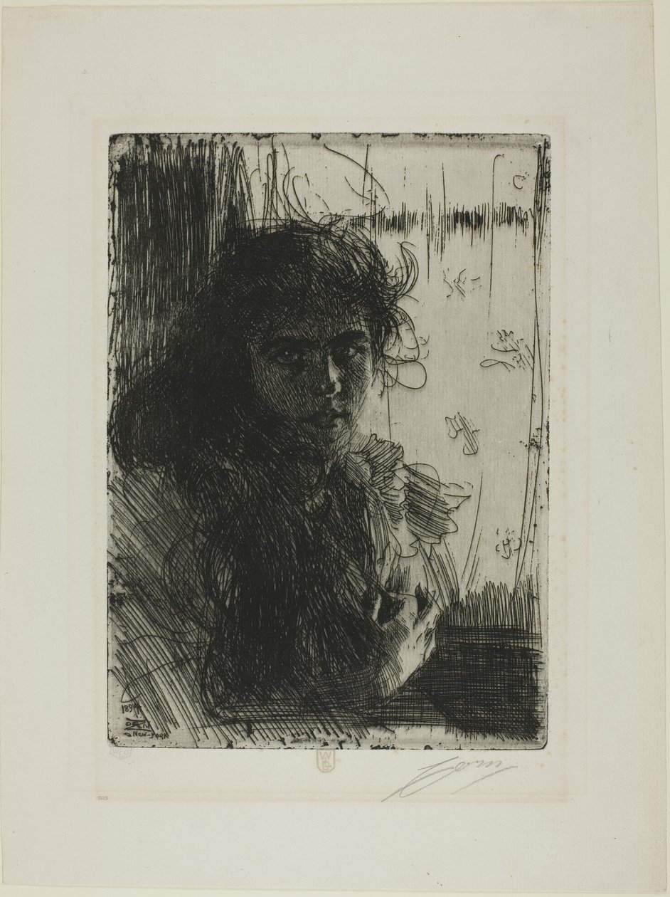En irsk jente eller Annie av Anders Leonard Zorn