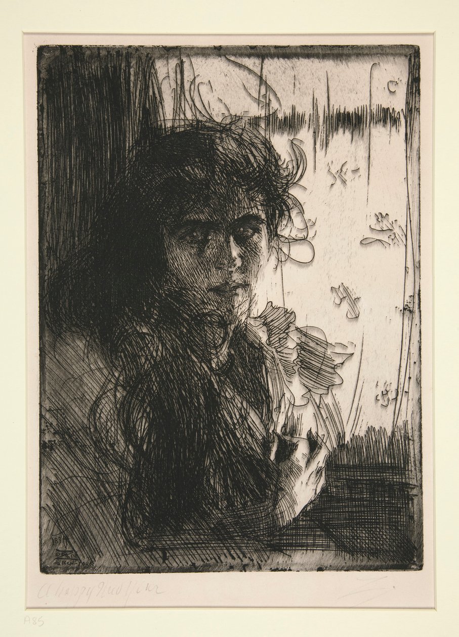 En irsk jente eller Annie av Anders Leonard Zorn