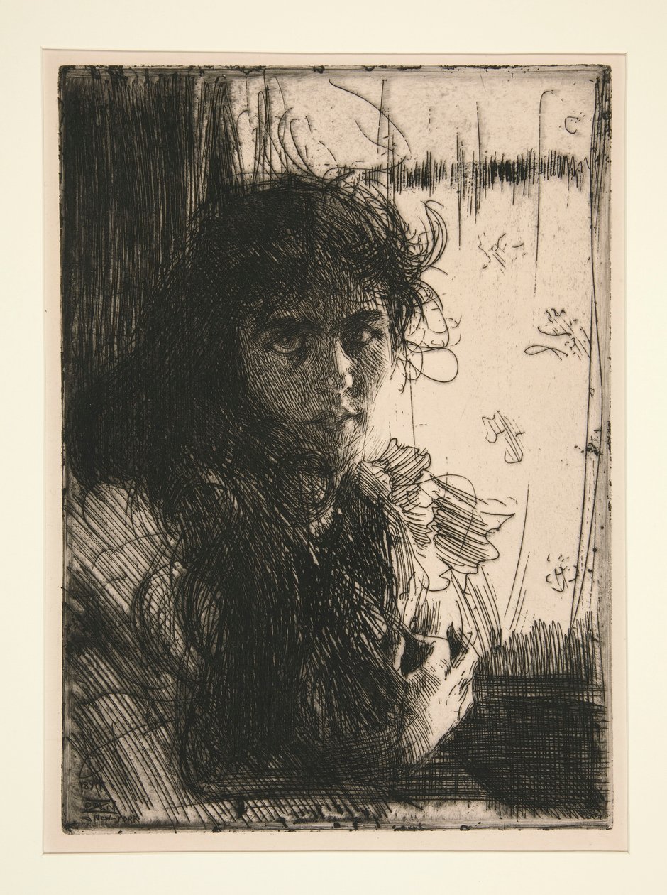 En irsk jente eller Annie av Anders Leonard Zorn