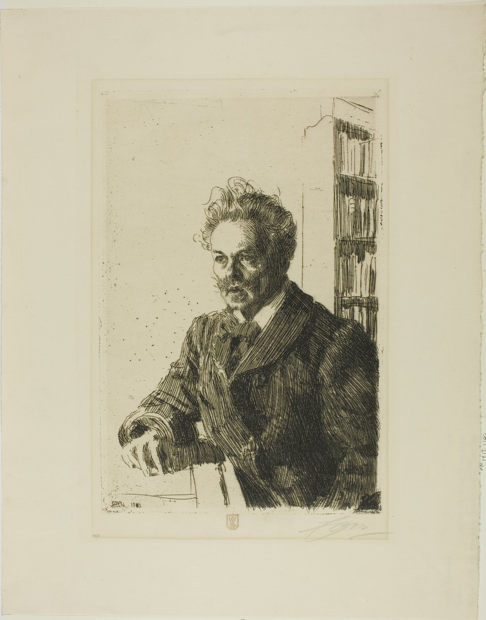August Strindberg av Anders Leonard Zorn