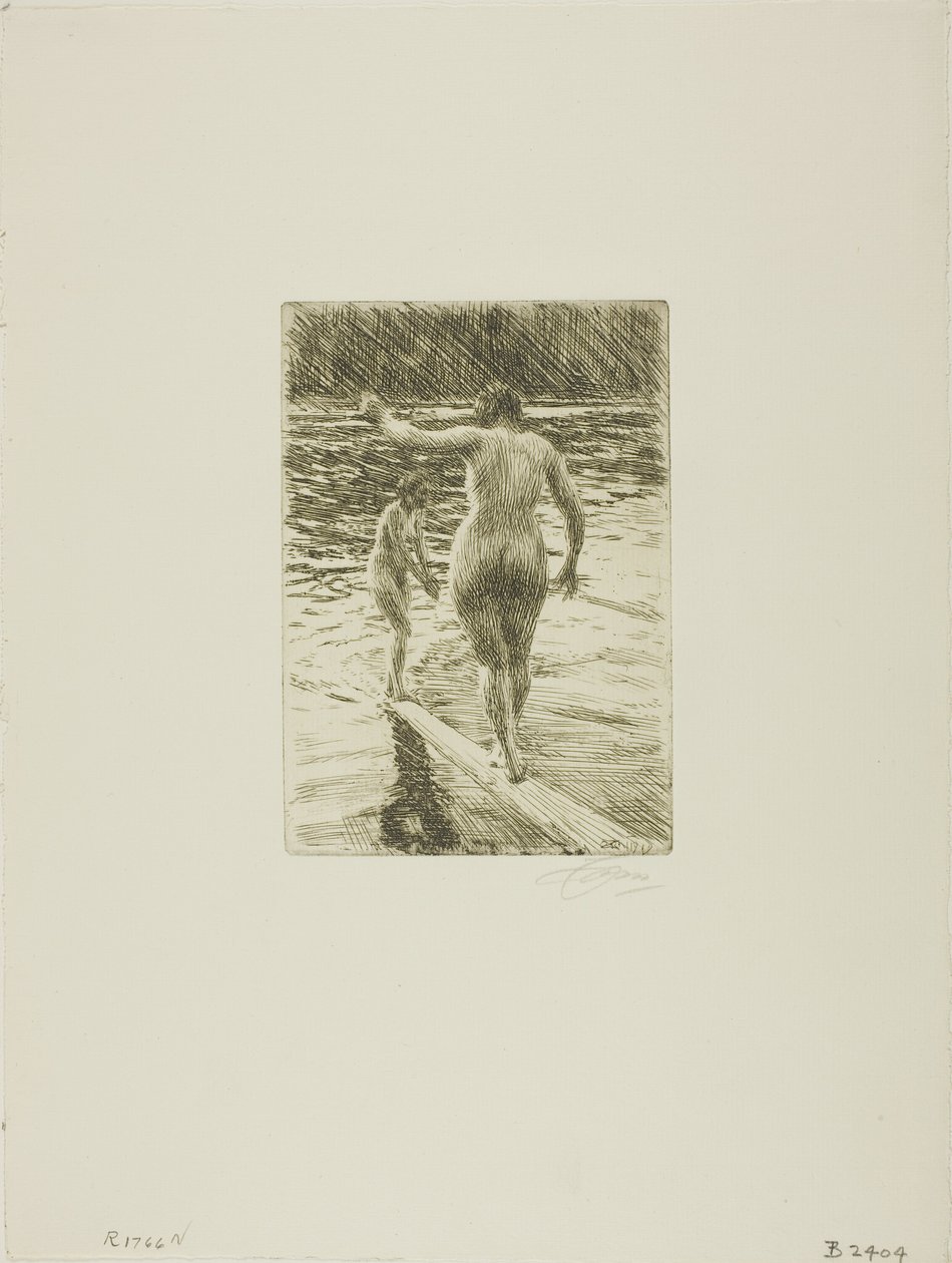 Balansere av Anders Leonard Zorn