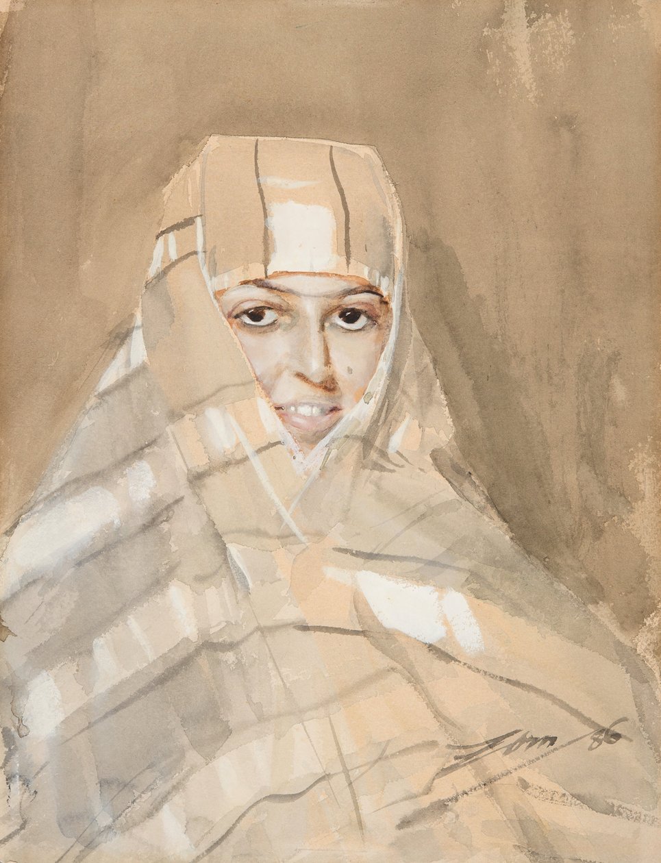 Beduinerjente av Anders Zorn
