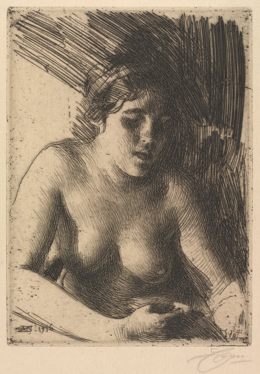 Bryst av Anders Leonard Zorn