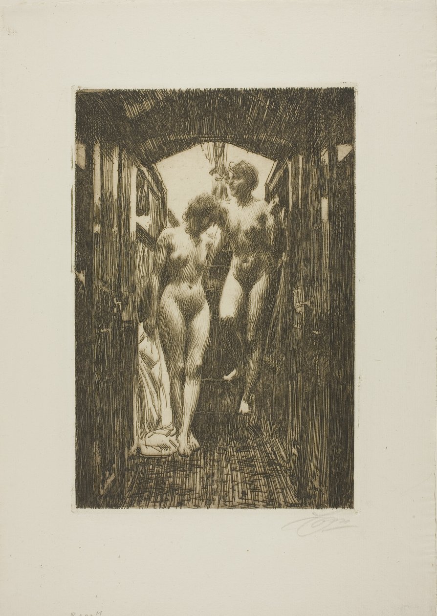 Hytte av Anders Leonard Zorn