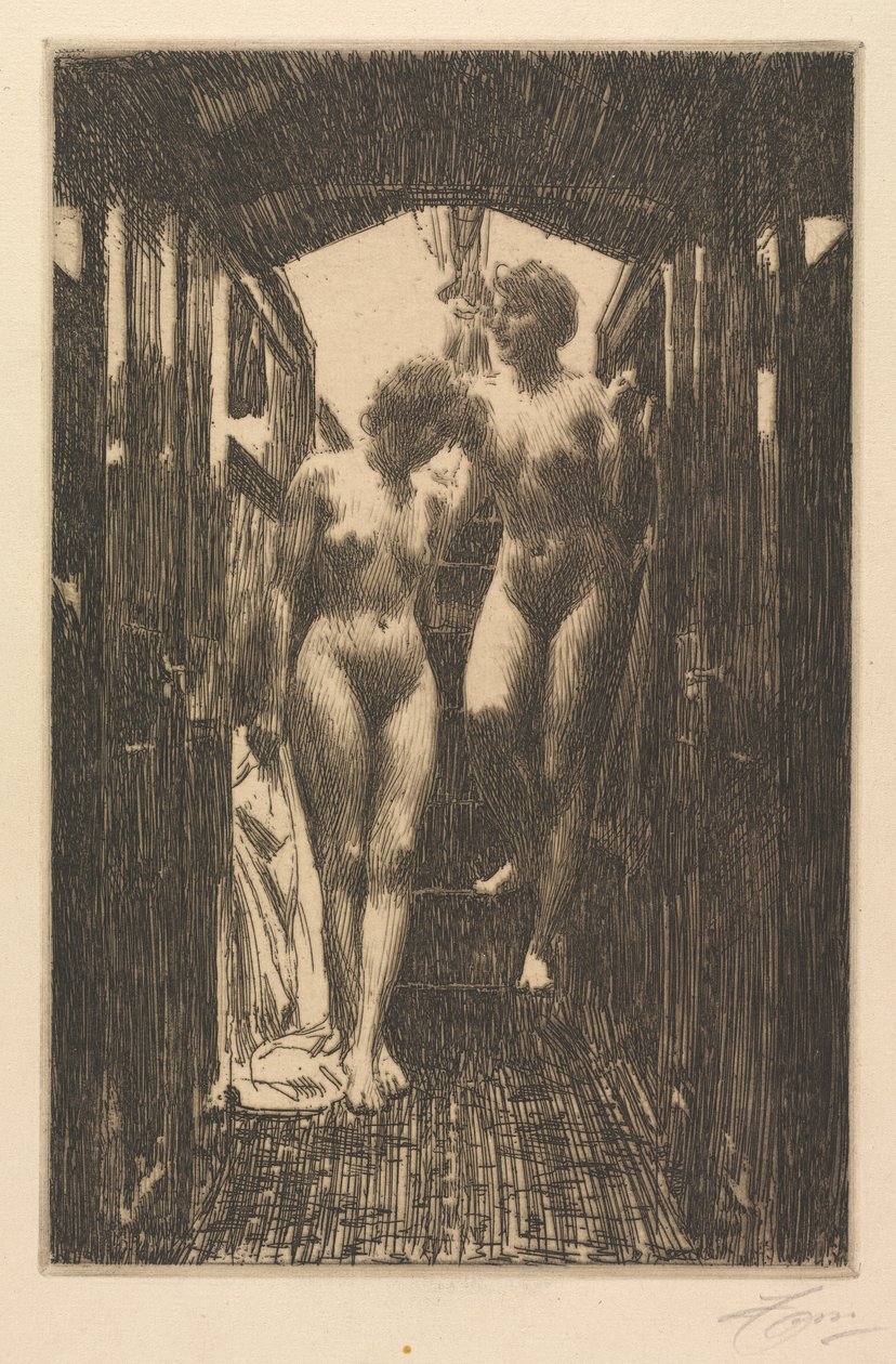 Hytte av Anders Leonard Zorn