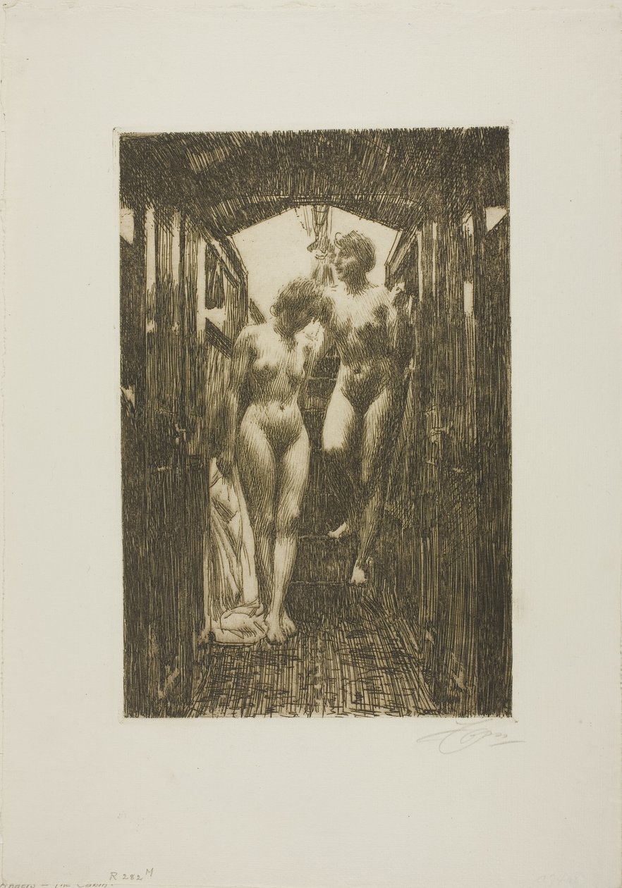 Hytte av Anders Leonard Zorn