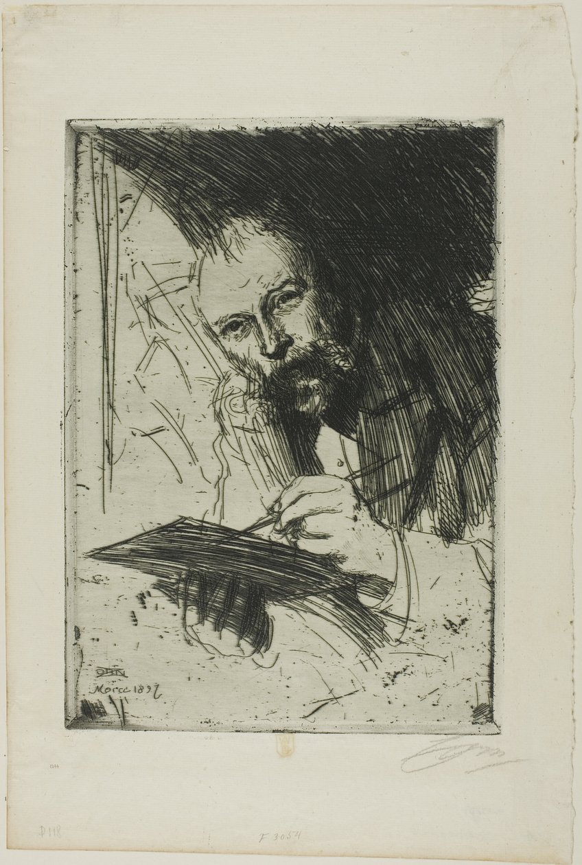 Carl Larsson av Anders Leonard Zorn